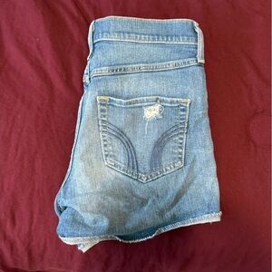 Hollister Blue Denim Jean Shorts